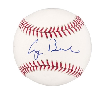 George H.W. Bush Single Signed Official Major League Baseball